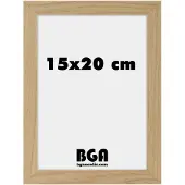 Nielsen Holzrahmen 6517003 Quadrum 15x20cm eiche