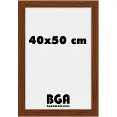 Walther design EA050N Stockholm Holzrahmen 40x50cm nußbaum