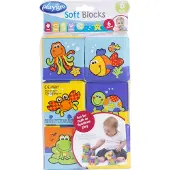 Playgro My First Soft Blocks Aktivitätsblöcke, Babyspielzeug