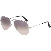 Ray-Ban AVIATOR GRADIENT, Erwachsener, Uni, Pilot, Vollrand, Silber, Silber