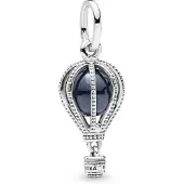 Pandora 798064NMB Charm-Anhänger Blauer Heißluftballon