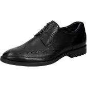 Sioux Schnürschuh "Forkan-XL", Herren, Gr. 41.5 (UK 7 1/2), schwarz, Obermaterial: 100% Kalbsleder CAL. 100% Gummi rubber., Schuhe Schnürschuh