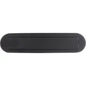 Intersteel Briefkasten mit Regenrand Posta oval schwarz