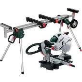 Metabo Kappsäge KGS 315 Plus Set, mit Maschinenständer KSU 401, Karton, 690971000