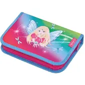 Herlitz Rainbow Fairy, Weiches Federmäppchen, Polyester, Mehrfarbig, Abbildung, Reißverschluss, 203 mm