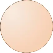 AYTM Circum Spiegel Ø70 Bernstein - , Circum, Orange, Holz, Design