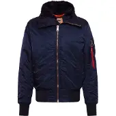 Alpha industries Bomberjacke "MA-1 HOODED" mit Kapuze