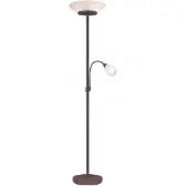 TRIO Gerry Stehleuchte E27 2-fach 34cm Rostfarbig
