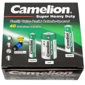 Camelion FPG-GB40, Einwegbatterie, Zinkchlorid, 1,5 V, 40 Stück(e), Mehrfarbig, Box