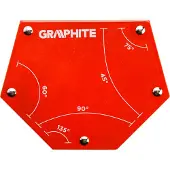 Graphite Welding Magnetic Square 111x136x24mm 34.0kg (56H905)