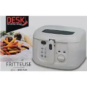 Deski Fritteuse 2.5 Liter 1800 W weiss
