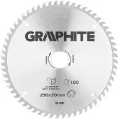 Graphite Widia-Sägescheibe 250 x 30 mm, 100 Zähne, ALU