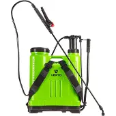 Verto Profi Kolbenrückensprühgerät 15 Liter Rückenspritze Drucksprühgerät Drucksprüher Gartenspritze Pumpsprüher
