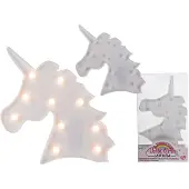 Out of the blue Einhornleuchte mit LED's