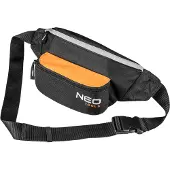 Neo Tools Gürteltasche Bauchtasche Hüfttasche Waistbag Hipsack – Schwarz und Orange