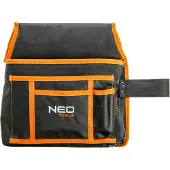 Neo Tools Tasche für Werkzeuge - Werkzeug-Organizer – Vier Fächer und ein Hammerhalter
