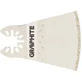 GRUPA TOPEX Curved saw blade for multifunction machine, 68 mm, coated with galvanized diamond layer