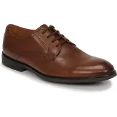 Clarks Ronnie Walk Britisch Tan Lea Schuhe