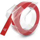 Dymo 3D-Prägeband 9mmx3m S0898150 rot