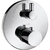 Hansgrohe Fertigmontageset Axor Uno UP-Thermostat, mit Absperrventil, chrom