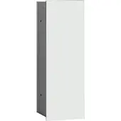 Emco WC-Bürstengarnitur asis 2.0 Unterputz optiwhite/aluminium 497 mm 973427431