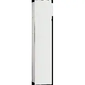 Emco asis WC-Modul 2.0,1-türig, rechts UP, 811mm,o.EB-Rahmen,alu/schwarz