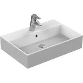 Ideal standard IS Waschtisch Strada, 1 Hl., m.Ül., 600x420x145mm, Weiß