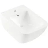 Villeroy & Boch V&B Wand-Bidet VENTICELLO 37,5x56cm, m HL, mit Überlauf, weiß