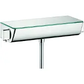 Hansgrohe Ecostat Select Brausethermostat Aufputz Renovation, Weiß/Chrom