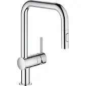GROHE Minta Einhand-Spültischbatterie mit herausziehbarer Spülbrause