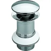 Viega Schaftventil 492588 Visign V1, G 1 1/4 x 63 x 50 mm, Messing verchromt
