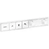 Hansgrohe Thermostat RainSelect f UP-Thermostat 3 Verbraucher mattweiß mattweiß Unterputz Fertigset 3 Verbraucher