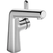 Hansa Waschtisch-Einhebelmischer HANSADESIGNO Style He stl, o Abl-Garnitur, Ausl. 130mm, chr
