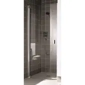 Kermi Pendeltür Raya 1TL 0900x2000, silber hochglanz, ESG klar, RA1TL09020VAK RA1TL09020VAK