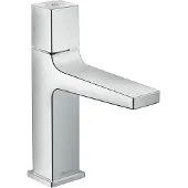 Hansgrohe Waschtischarmatur "Metropol", 11cm, Select mit Push-Open Ablaufgarnitur, chrom