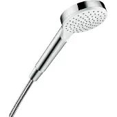 Hansgrohe Crometta Handbrause 1-jet Green 6 l/min, weiß/ chrom, 26334400