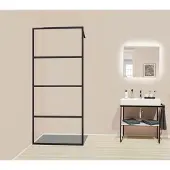 Kermi XDWW3100203PK Walk-In Dark Edition WW3 1000x
