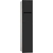 Emco WC-Modul asis 2.0 schwarz Unterputz schwarz/silber eloxiert 811 mm Anschlag rechts 975427550