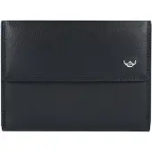 Golden Head Leder Geldbörse Polo RFID Protect Ladies Purse Wallet Black schwarz