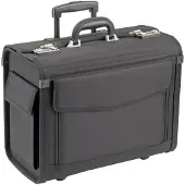 Dermata Pilotenkoffer Trolley 45,5 cm Laptopfach