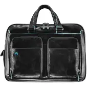 Piquadro - Blue Square Businesstasche Nero - Aktentasche , 20 l