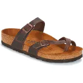 Birkenstock Mayari Riemchensandale aus geöltem Leder für Frauen Dunkelbraun – undefined / Dunkelbraun