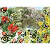 AnaTolian 1084 Puzzle 1000 pcs. Peacock in the Garden