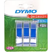 Dymo 3D label tapes, Belgien, 3 m, 3 Stück(e), 89 mm, 105 mm, 50 mm