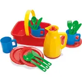 Dantoy Picknick- Set - 18 Teile - - One Size - Spiellebensmittel