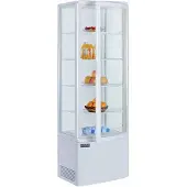 Polar Serie C Kühlvitrine mit gebogener Tür 235L