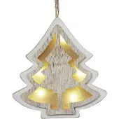 Hellum LED-3D Tannenbaum weiß