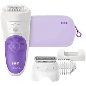 Braun SILK-EPIL 5-549 Nass-/Trocken-Epilierer, Akkubetrieb, abwaschbar