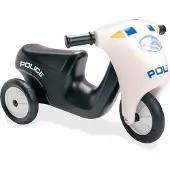 Dantoy Police Scooter with Rubberwheels, 24 Monat( e), Schwarz, Weiß