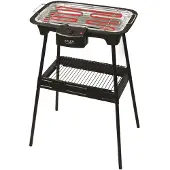 Adler AD 6602, 2000 W, Grill, Elektro, Tisch, Gitter, Schwarz